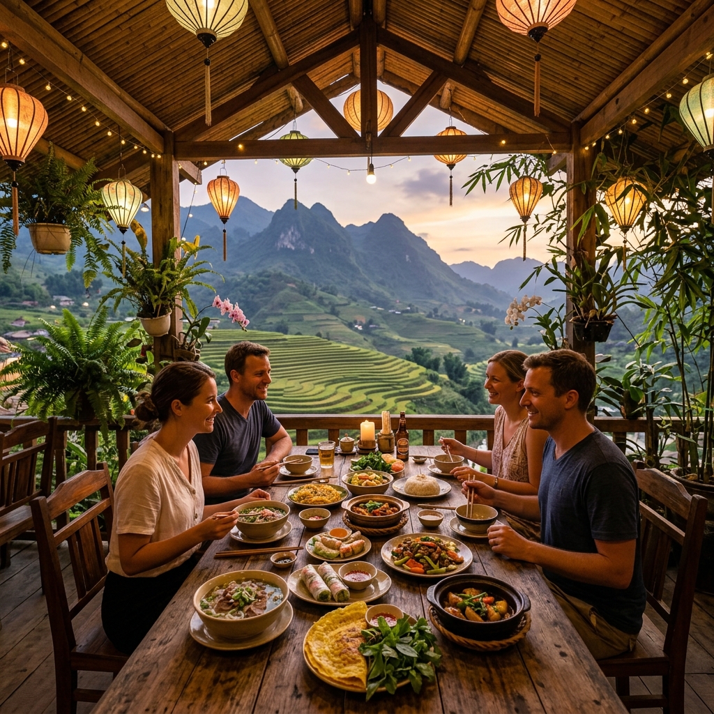 Nhà hàng Pù Luông Serenity Lodge