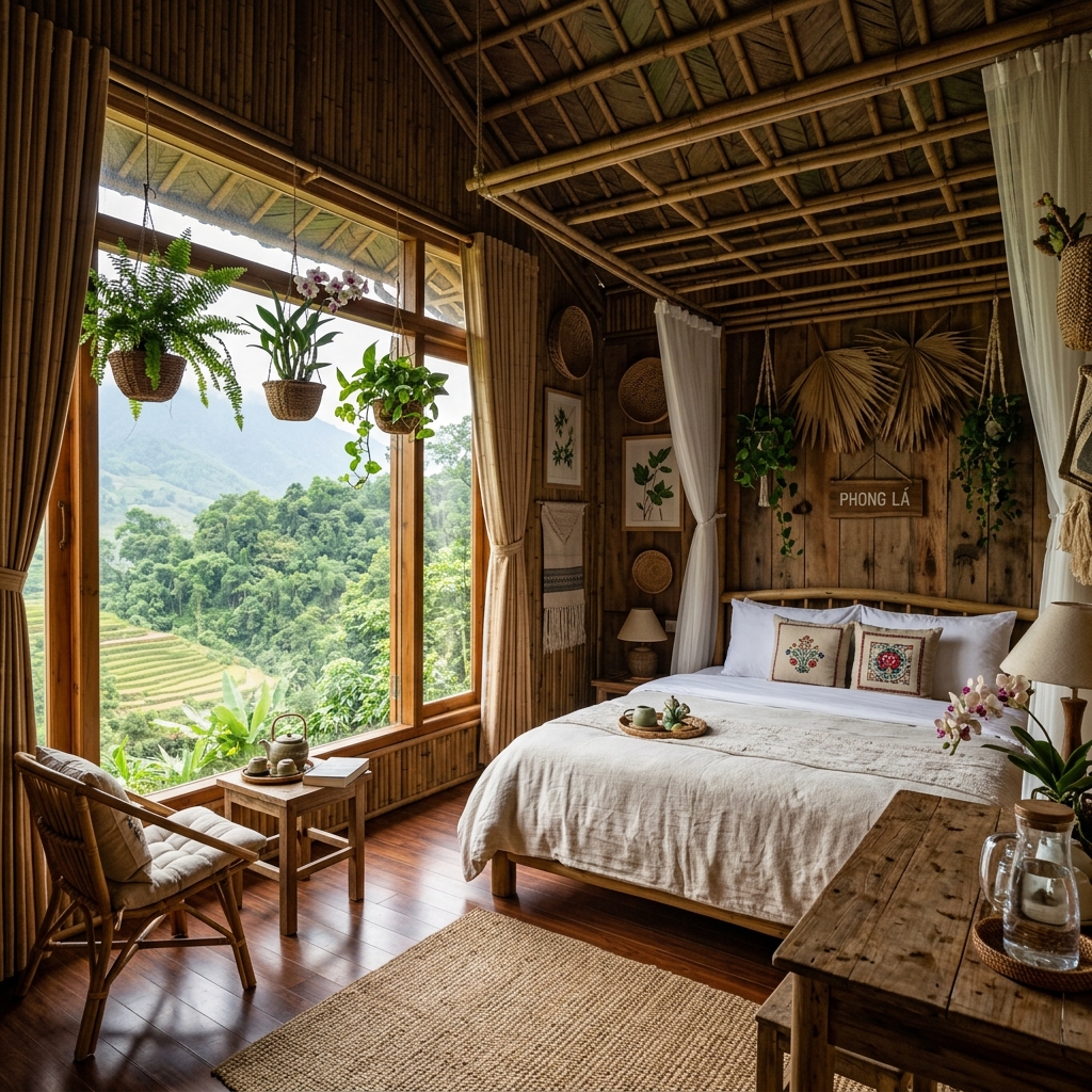 Phòng Lá - Pù Luông Serenity Lodge