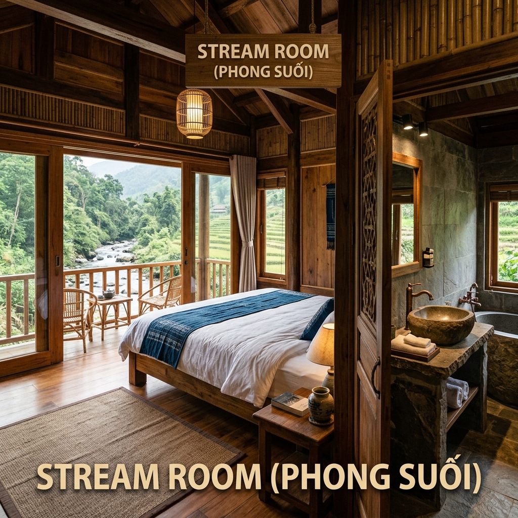 Phòng Suối - Pù Luông Serenity Lodge